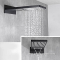 3 Function Black Concealed Shower Faucet